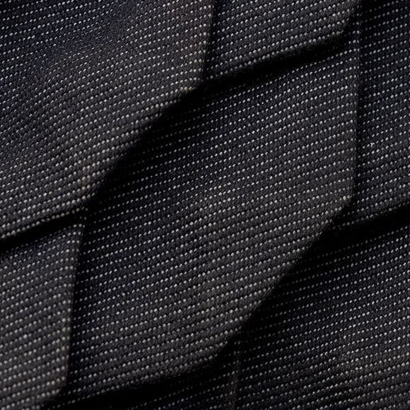 Chanel Pleated Denim Turtle Flap Bag - Picture 10 of 13